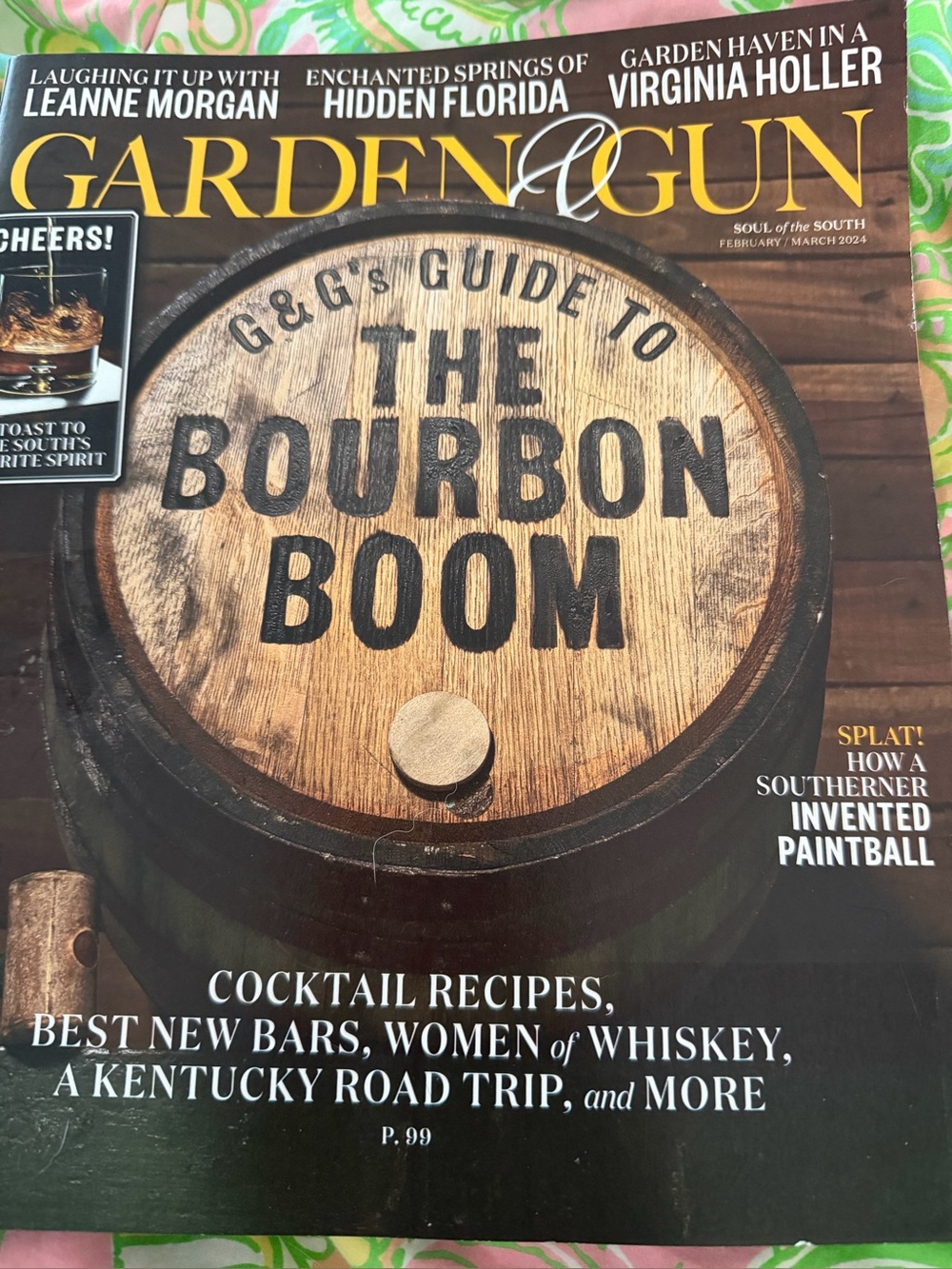 Garden & Gun Magazine - The Bourbon Boom Cover and The Arts issue